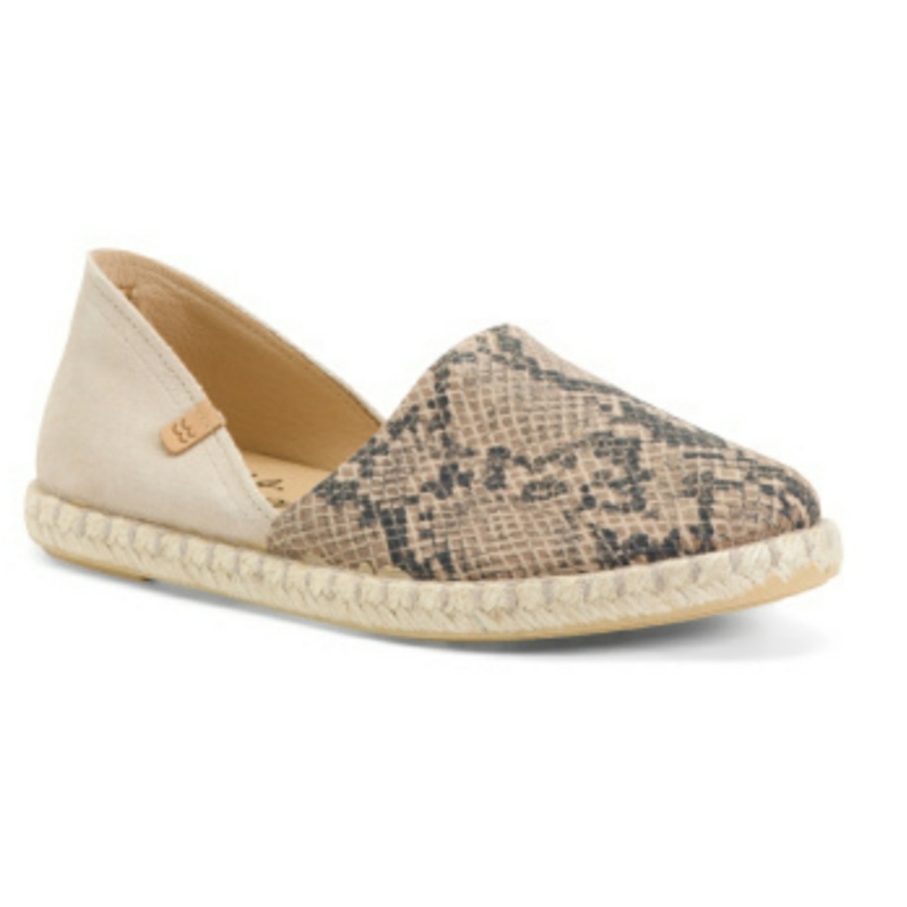 Mediterranea Piton Shoes Doorway Leather Suede